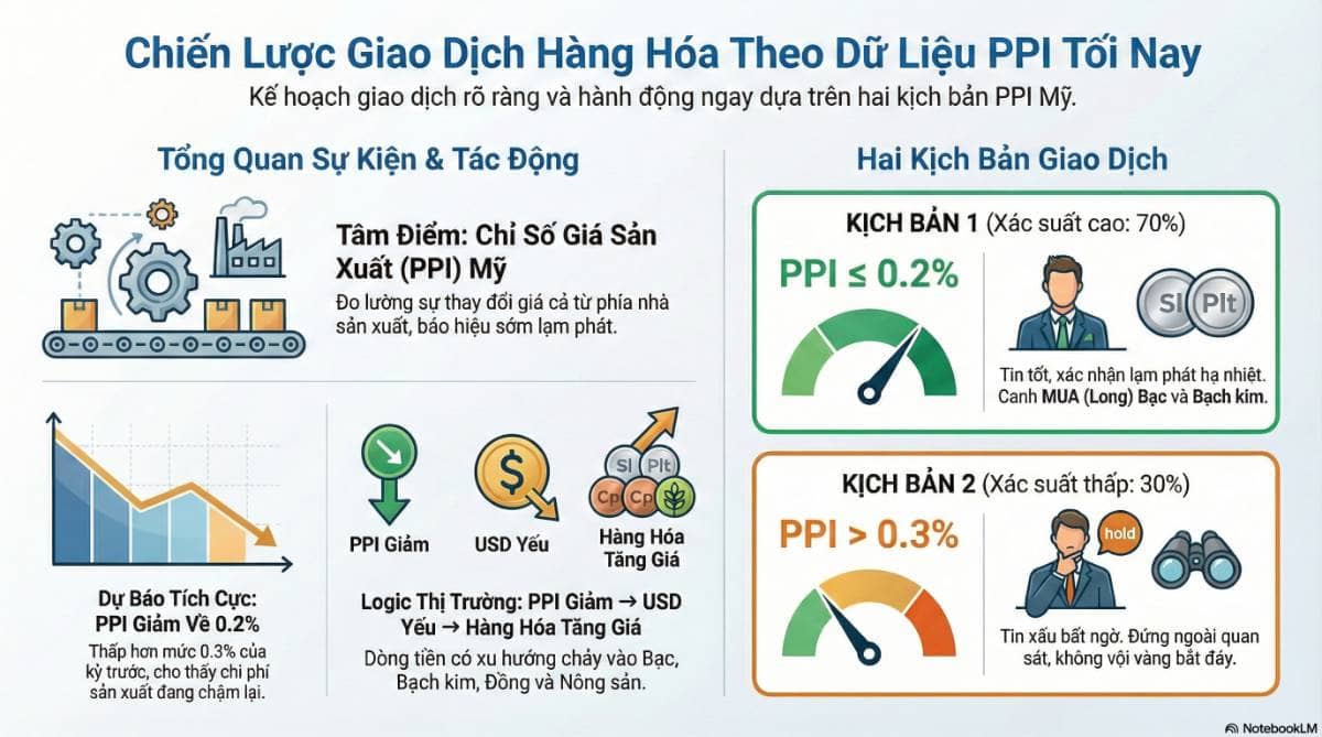 Tiêu điểm vĩ mô (14/01): Dự báo PPI giảm về 0.2% - Cơ hội nào cho hàng hóa?