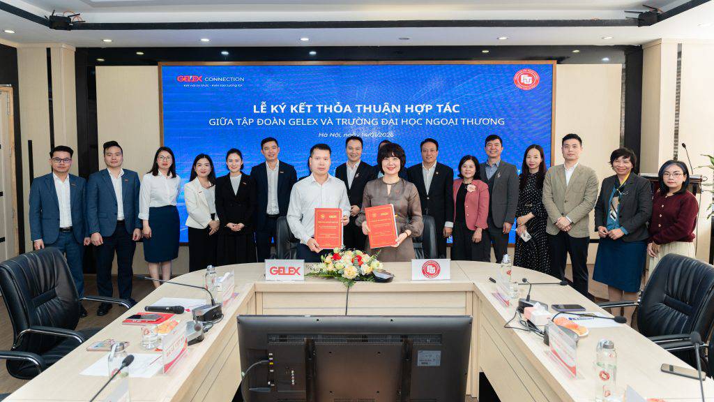 Tập đoàn GELEX và Đại học Ngoại thương ký kết hợp tác phát triển nhân lực chất lượng cao