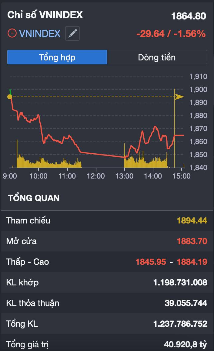 VN-Index rơi gần 30 điểm: Đảo chiều hay chỉ là “cú test tâm lý” sau chuỗi vượt đỉnh?