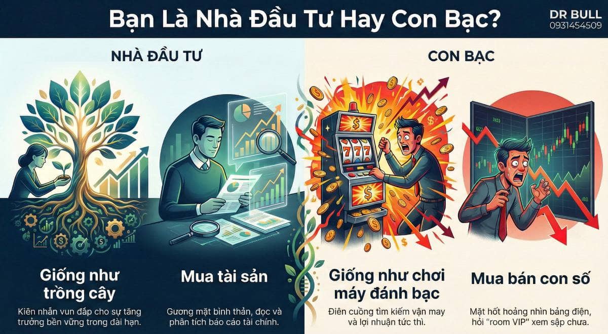 Vì sao có nhiều người giàu lên từ chứng khoán, còn bạn thì vẫn đang "thở oxy"?