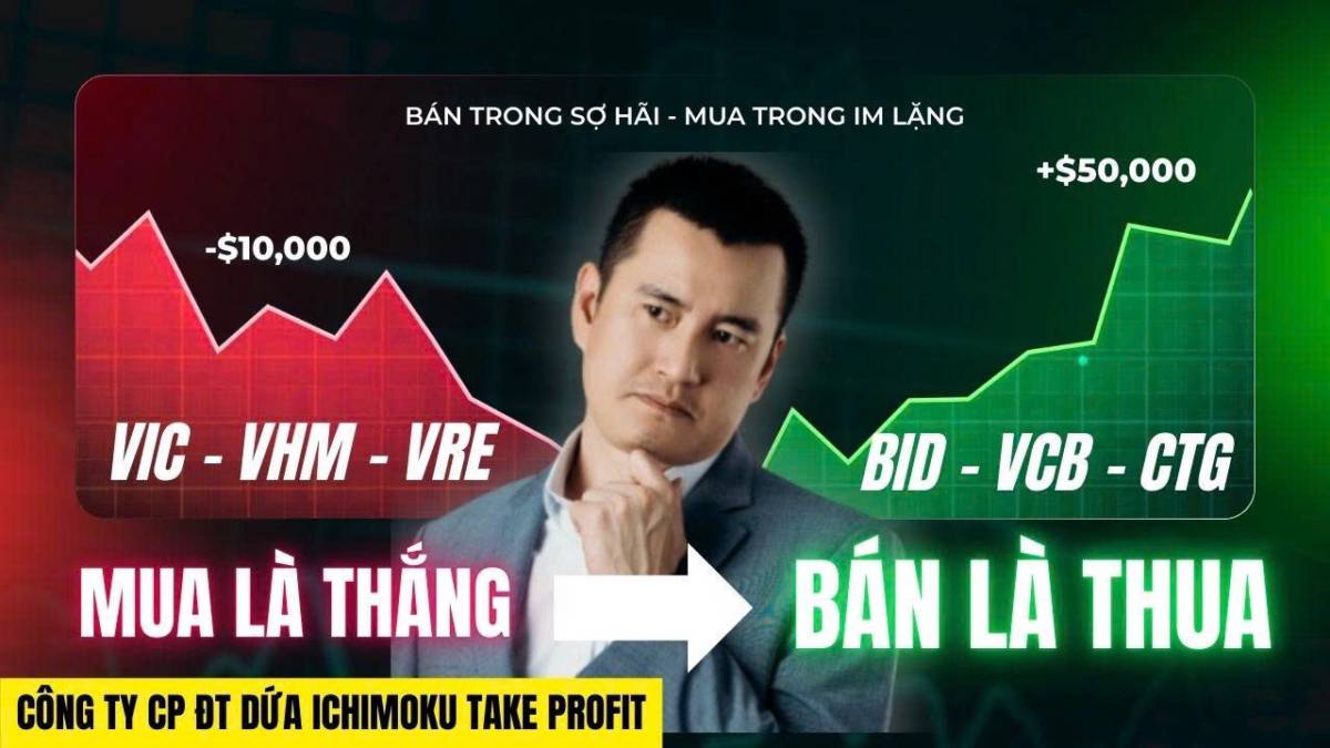 Chứng khoán hôm nay: Bán BID VCB CTG trong sợ hãi, mua trong im lặng VHM VIC VRE, tâm lý uptrend?