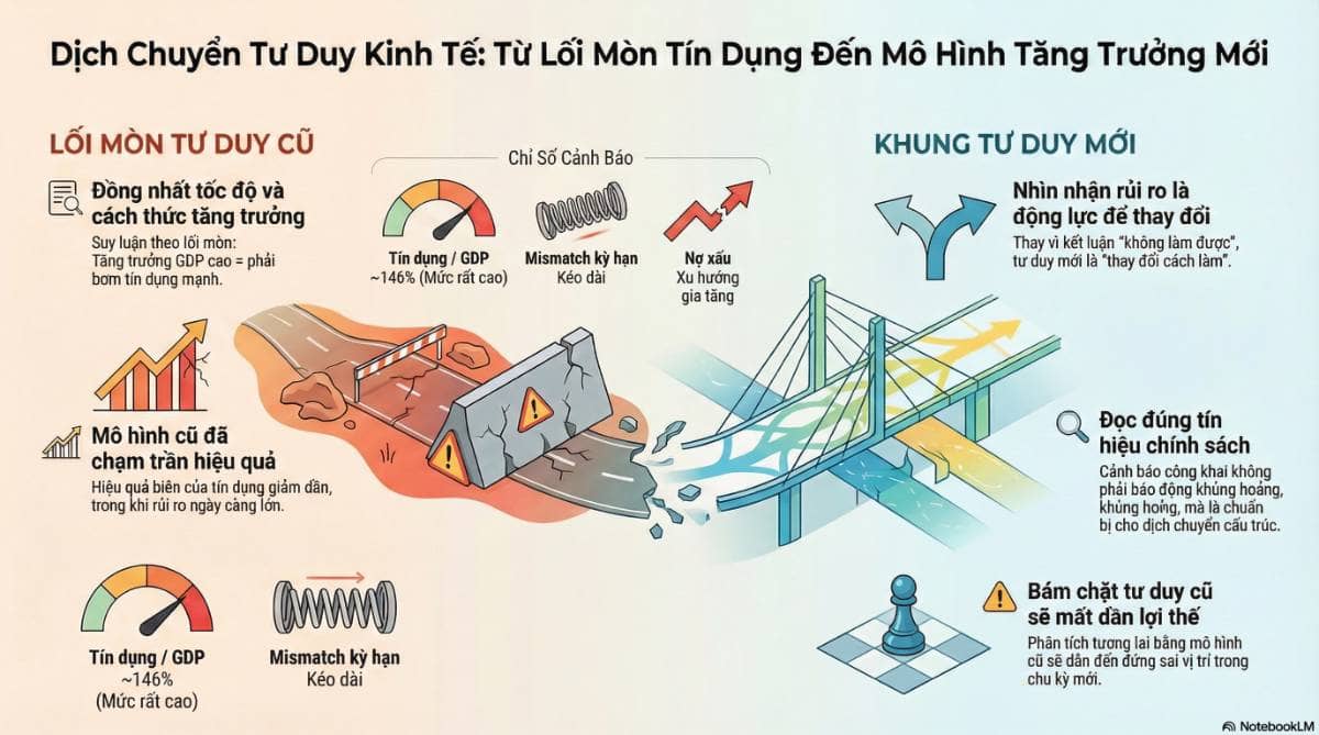 Tăng trưởng 2 chữ số không phi thực thế - phi thực tế là tư duy cũ