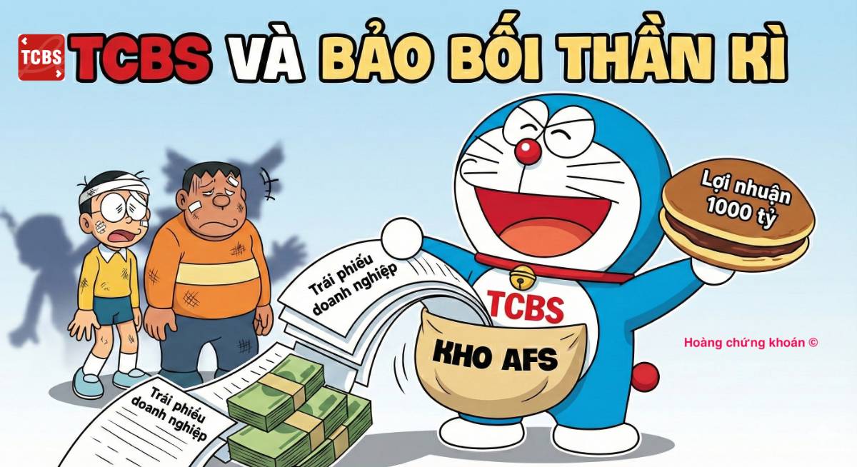 Không “chơi” cổ phiếu nhưng vẫn đem về hơn 1000 tỷ lợi nhuận mỗi quý - TCBS và chiếc túi thần kì