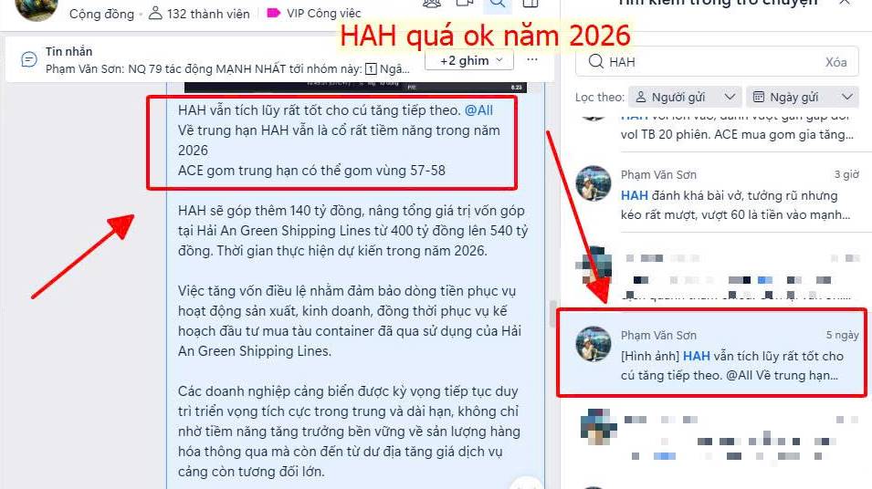 HAH bùng nổ sức mạnh - Nhóm Cảng biển bùng nổ thăng hoa