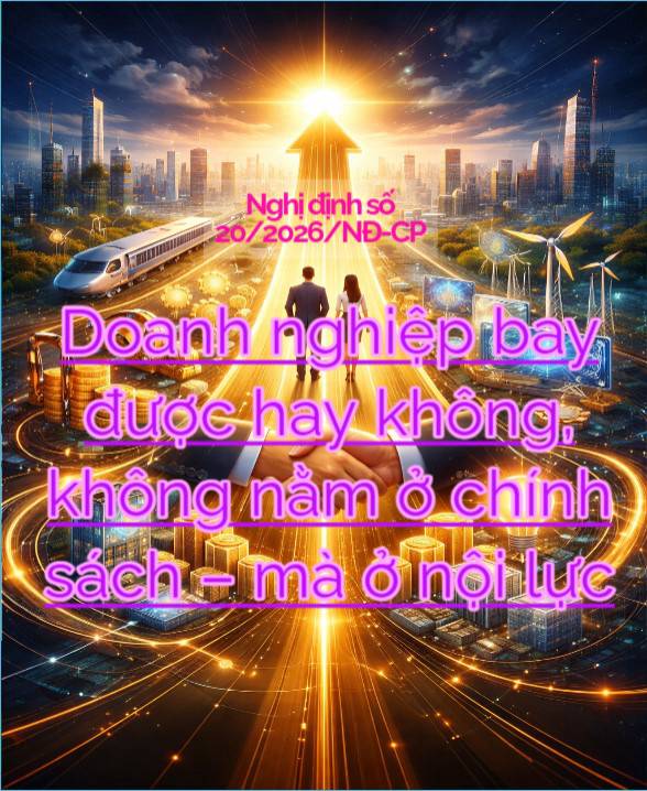 Nghị định 20/2026 – Thứ quan trọng nhất không nằm ở câu chữ, mà ở tư duy điều hành