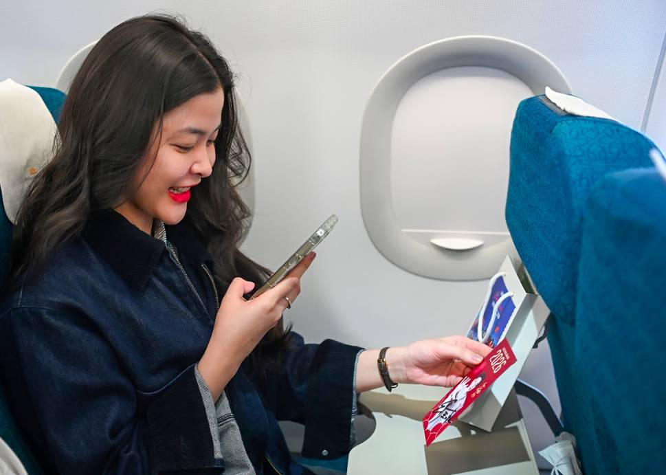 Khi hạnh phúc cất cánh từ chuyến bay đặc biệt của Vietnam Airlines đầu năm 2026