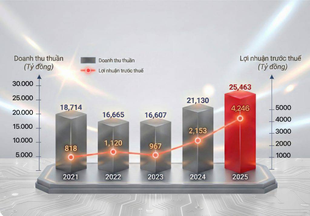 Mảng kinh doanh lõi bứt phá, GELEX Electric đạt mức lợi nhuận kỷ lục 4.246 tỷ đồng
