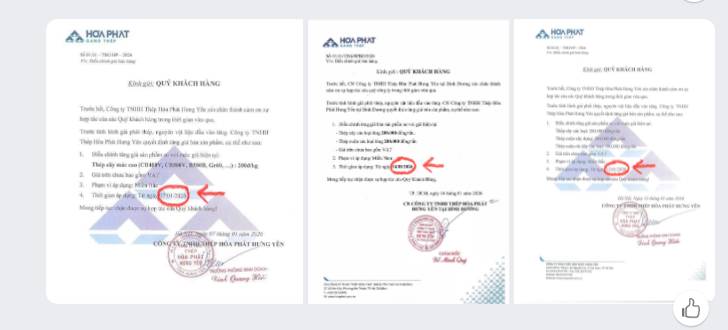 1. Diễn biến mới nhất:. Sáng ngày 23/01/2026, Hòa Phát Hưng Yên chính thức thông báo điều chỉnh tăng  ...