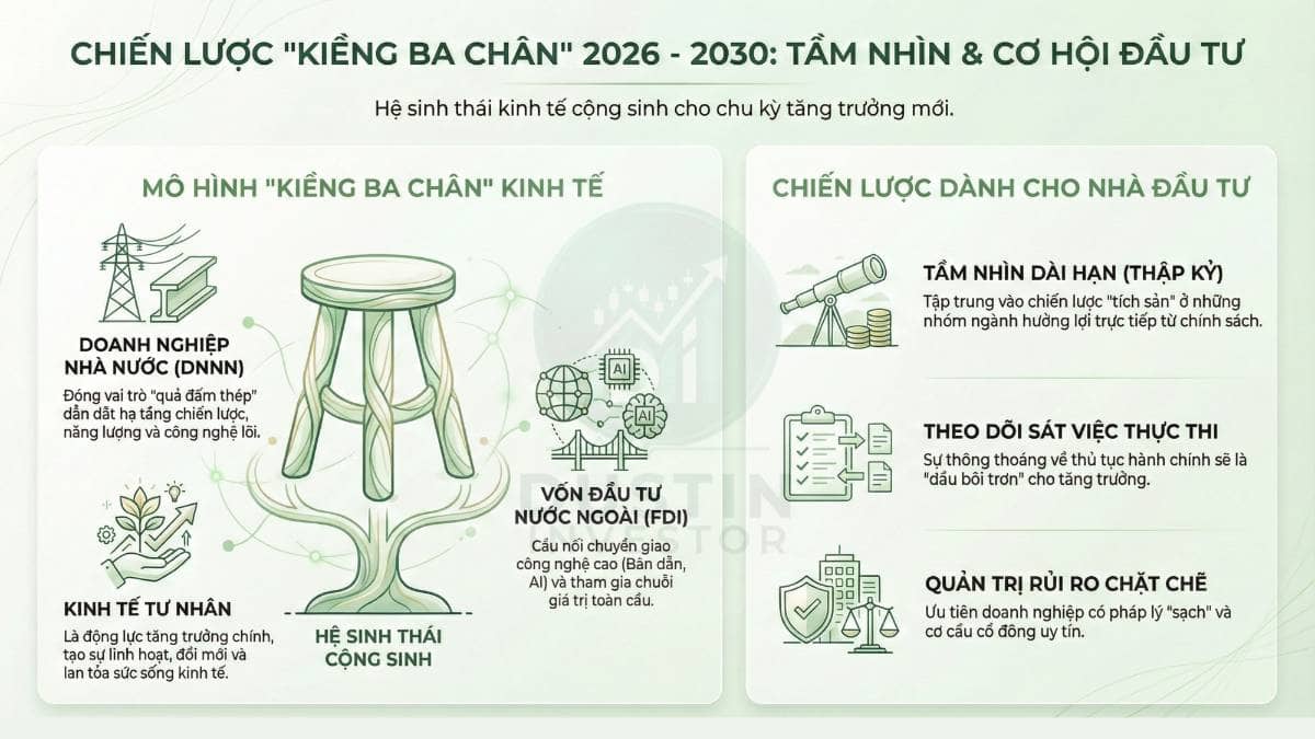 3 Nghị quyết kinh tế lớn - "Chủ lực" tạo nên thế chân kiềng