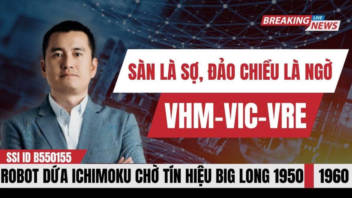 Chứng khoán hôm nay: Sàn là sợ, đảo chiều là ngờ? Họ Vingroup VHM, VIC, VRE, VPL tím & Big Long 1950?