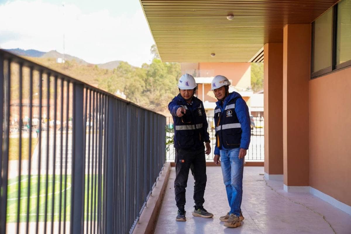 Hé lộ hình ảnh trường phổ thông nội trú liên cấp hiện đại bậc nhất vùng biên giới phía Bắc