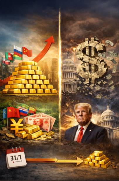 2026 – 2028: Thời điểm "Vàng" lên ngôi và sự thoái trào của đồng USD