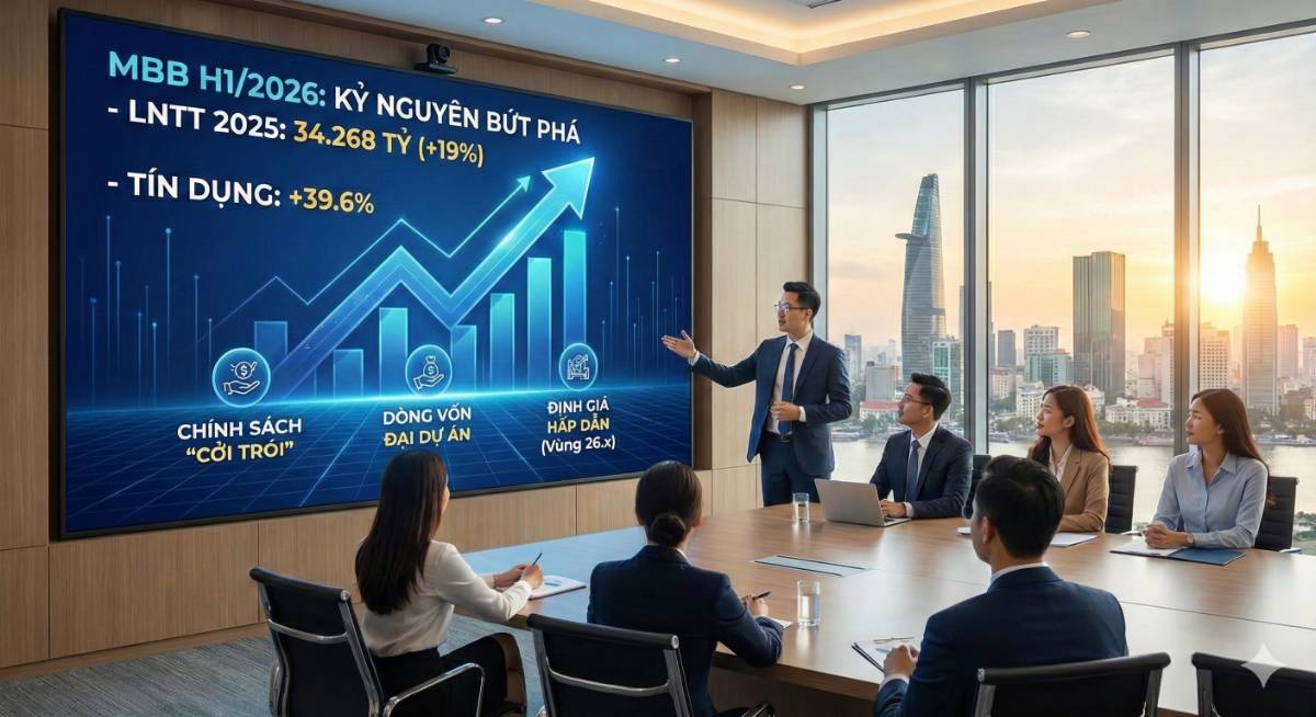 MBB 2026: Khi "cỗ xe tăng" được tháo xích – triển vọng bứt phá nửa đầu năm