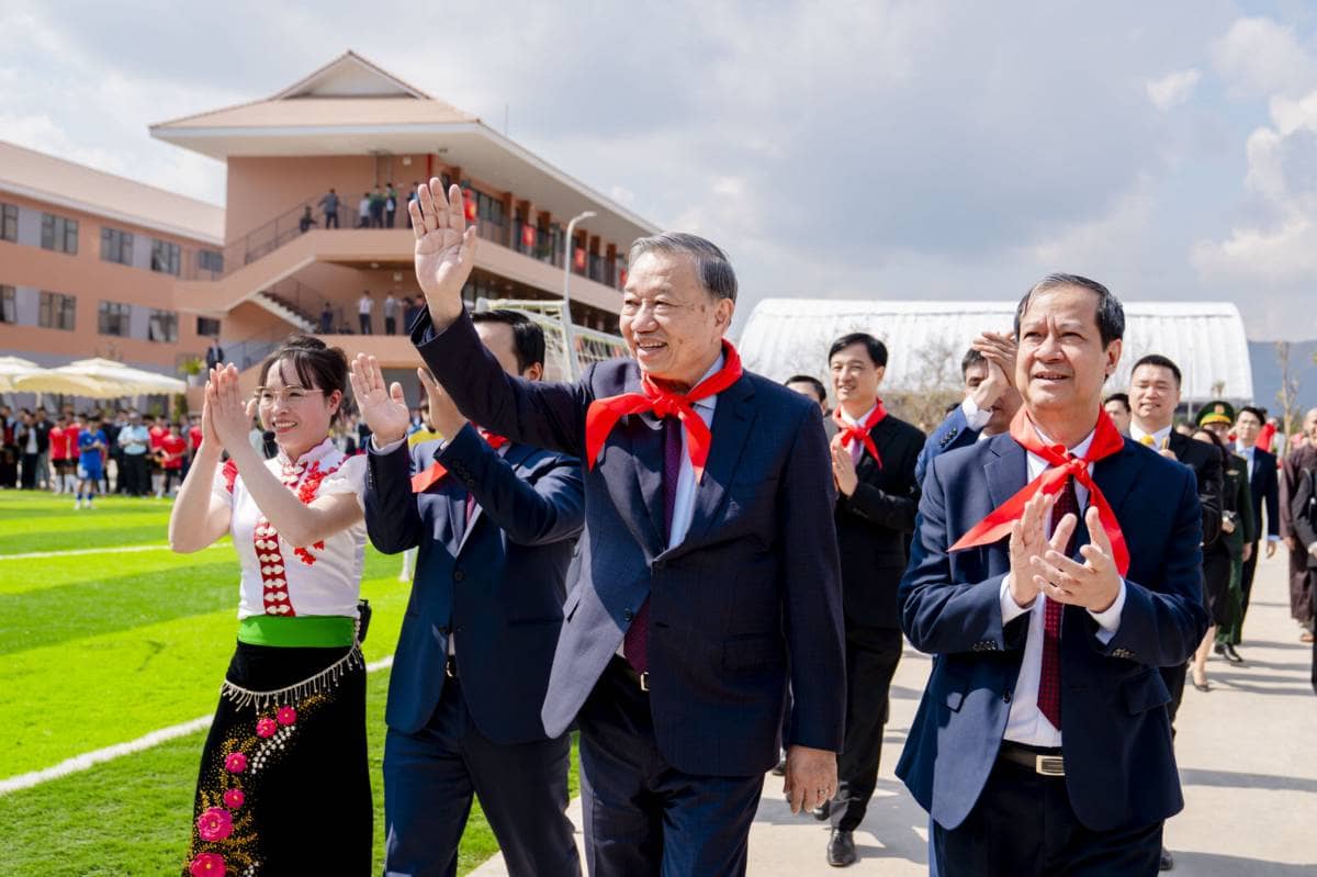 Điện Biên khánh thành trường nội trú liên cấp Si Pa Phìn cho hơn 1.000 học sinh với sự tham gia của Sun Group