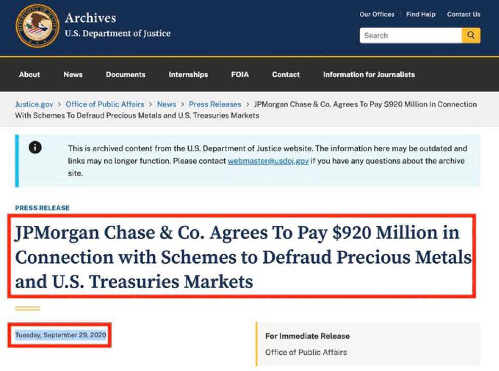 LIỆU JPMORGAN CÓ ĐANG THAO TÚNG GIÁ BẠC MỘT LẦN NỮA?. Thị trường bạc vừa trải qua một cú sụp đổ gây  ...