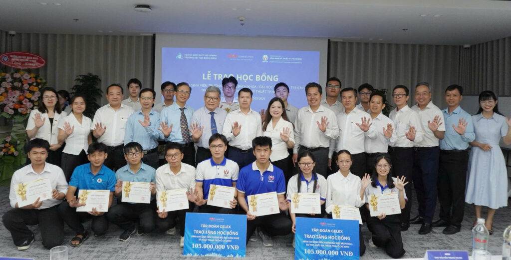 GELEX tiếp sức tri thức: Trao học bổng cho sinh viên tiêu biểu tại các trường đại học khu vực phía Nam