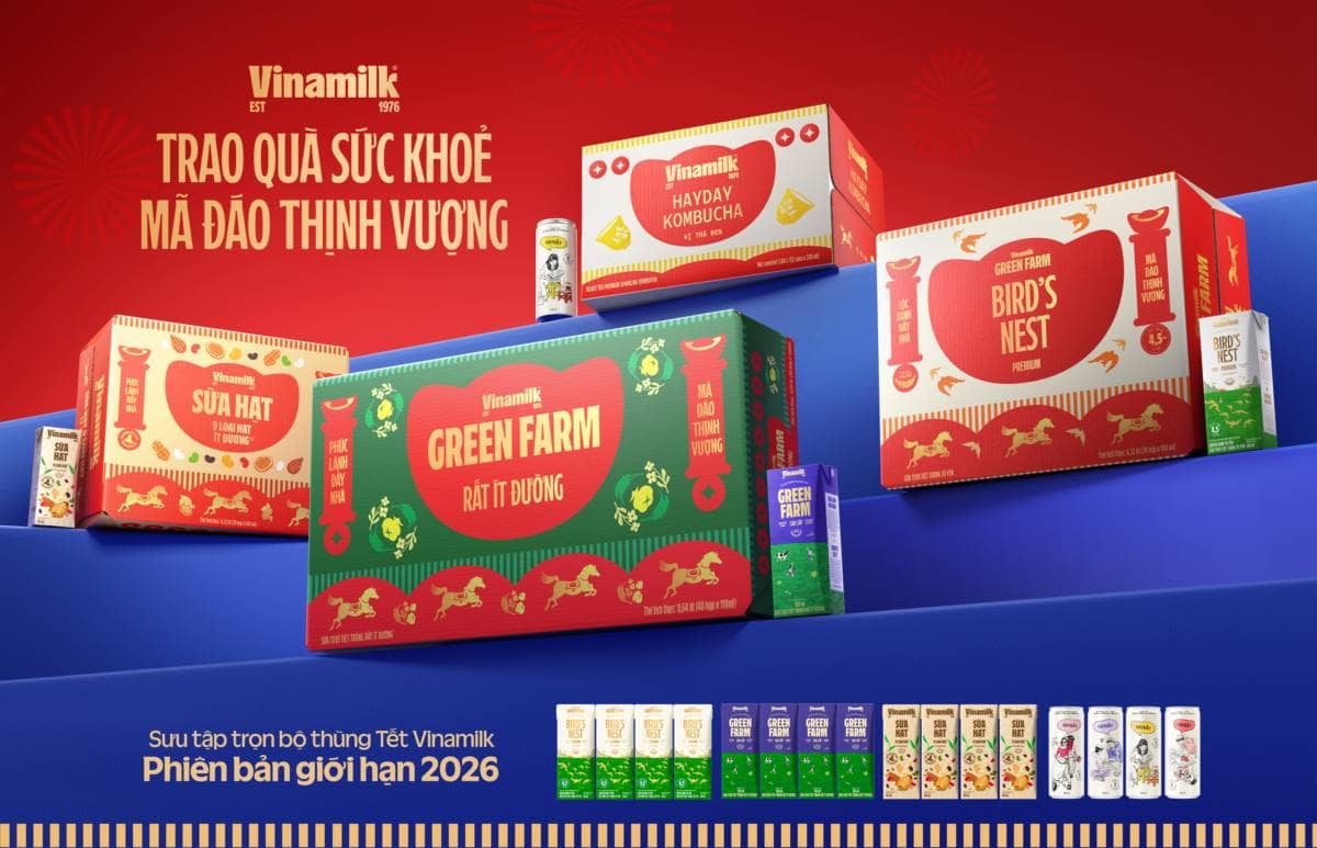 Doanh thu năm 2025 của Vinamilk đạt 63.724 tỷ đồng, cao nhất lịch sử công ty