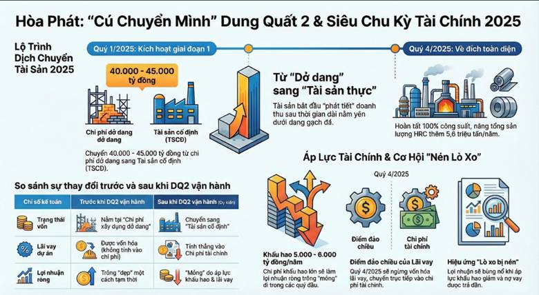 Hòa Phát và "Cú chuyển mình" Dung Quất 2: Những sự thật đằng sau những con số kế toán