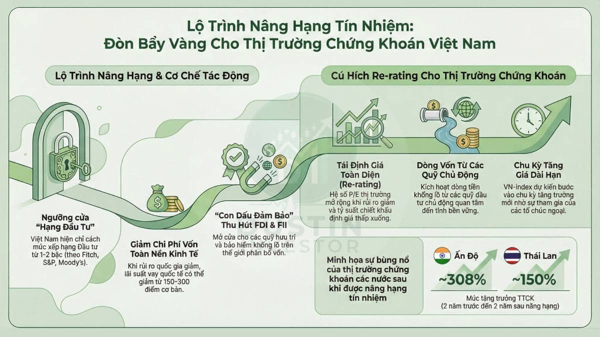 Nâng xếp hạng tín nhiệm Quốc gia - Tái định giá toàn bộ nền kinh tế (PHẦN 1)