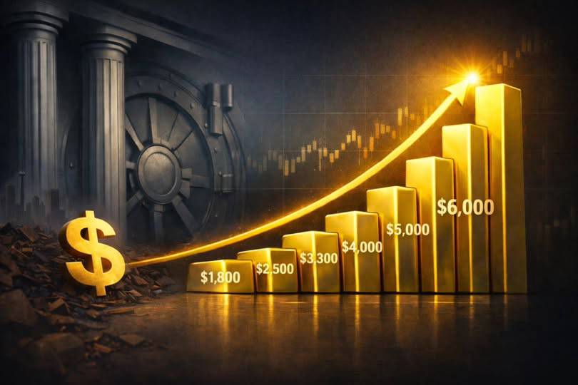 CIBC nâng mạnh dự báo vàng: Bình quân 6.000 USD/ounce khi vai trò trú ẩn an toàn lên ngôi
