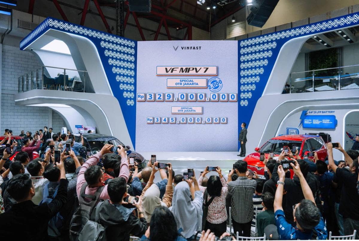 VinFast chính thức nhận đặt cọc VF MPV 7 tại thị trường Indonesia
