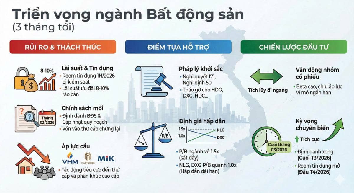 Định giá rẻ kỷ lục, sao cổ phiếu bất động sản vẫn chưa "chạy"?