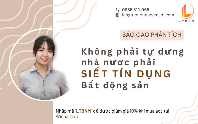 Không phải tự dưng nhà nước phải siết tín dụng bất động sản