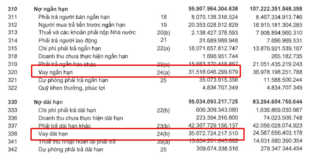 NVL đang có sự chuyển dịch về cơ cấu tài chính!