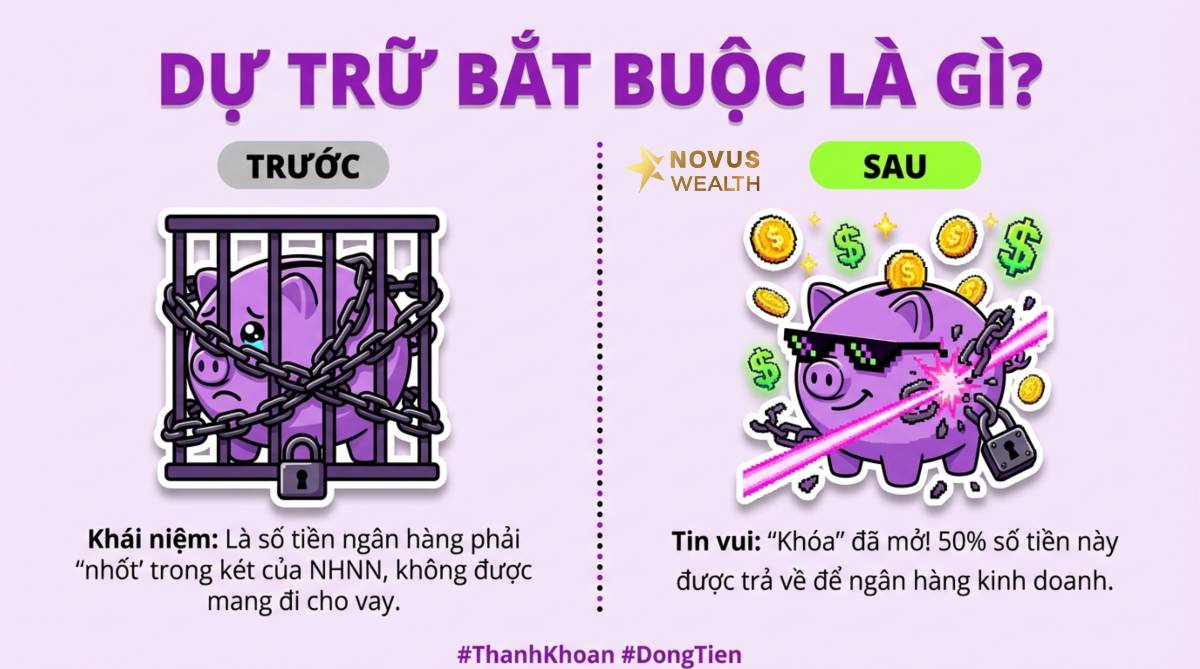 NHNN giảm 50% dự trữ bắt buộc cho 4 ngân hàng nhận chuyển giao bắt buộc