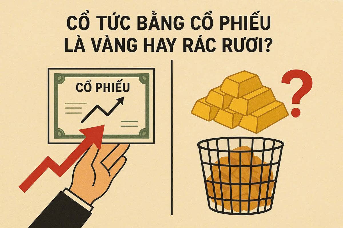 Cổ tức bằng cổ phiếu có giá trị thật sự?