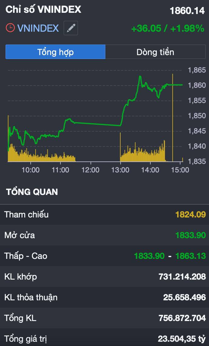 Khai Xuân Bùng Nổ: VN-Index Vượt 1.850 Điểm – Khởi Đầu Sóng Tăng Mới Hay Chỉ Là Nhịp Hưng Phấn Đầu Năm?