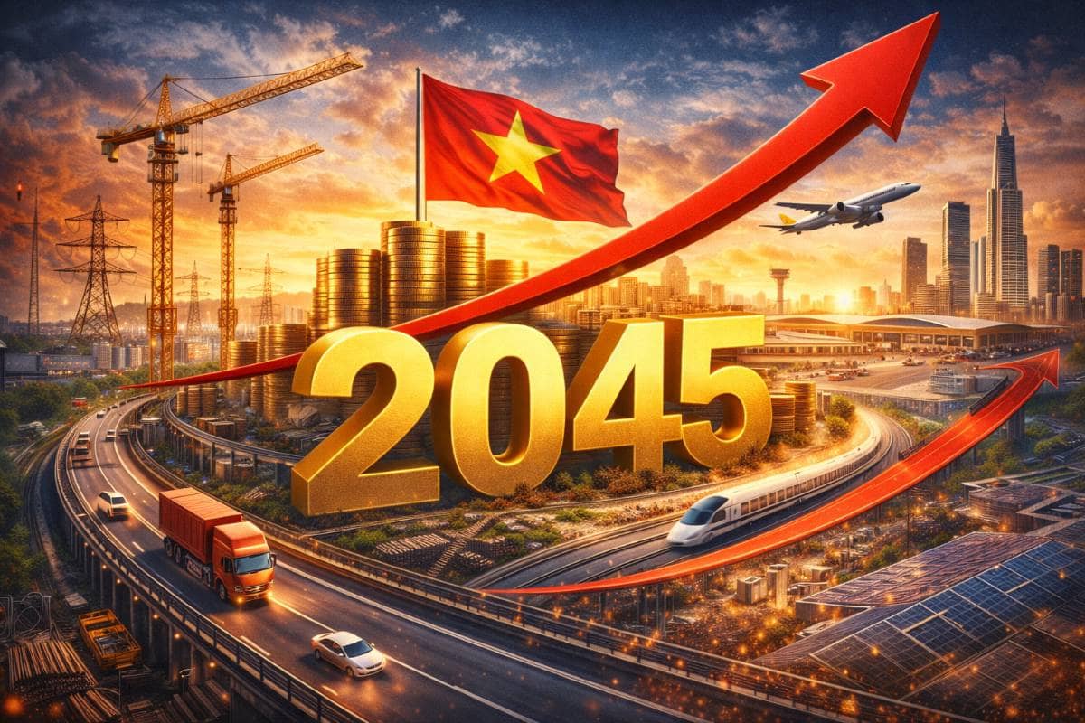 Đầu Tư Công – “Cỗ Máy Tăng Trưởng” Được Khởi Động: Việt Nam Đang Tăng Tốc Cho Giấc Mơ Quốc Gia Thu Nhập Cao 2045?