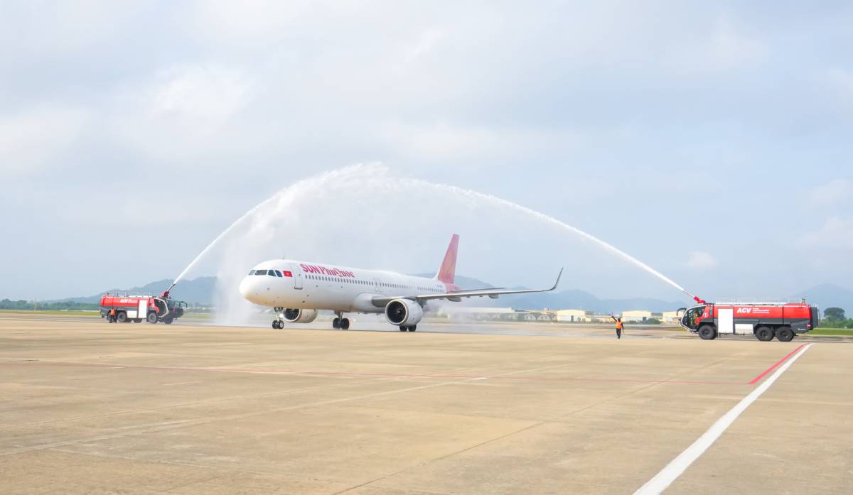 Sun PhuQuoc Airways khai trương đường bay Hà Nội/TP.HCM – Đà Nẵng, mở rộng kết nối du lịch miền Trung