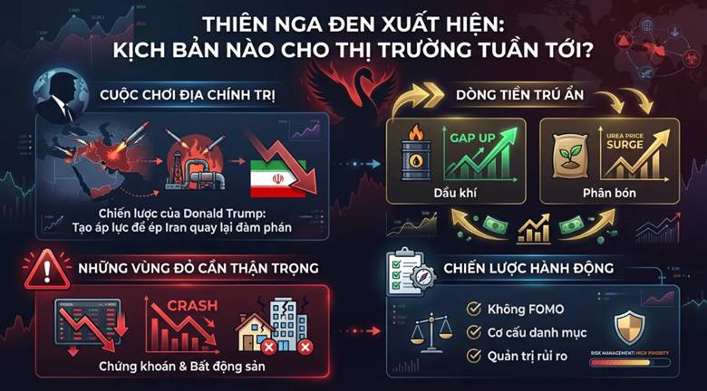 Thiên nga đen xuất hiện - Kịch bản nào cho thị trường tuần tới?