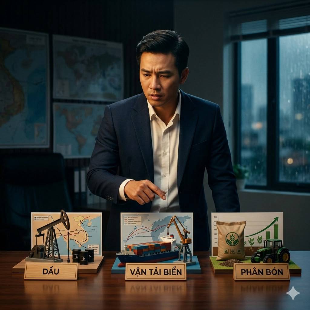 Phân tích kỹ Dầu khí - Cảng biển - Phân bón