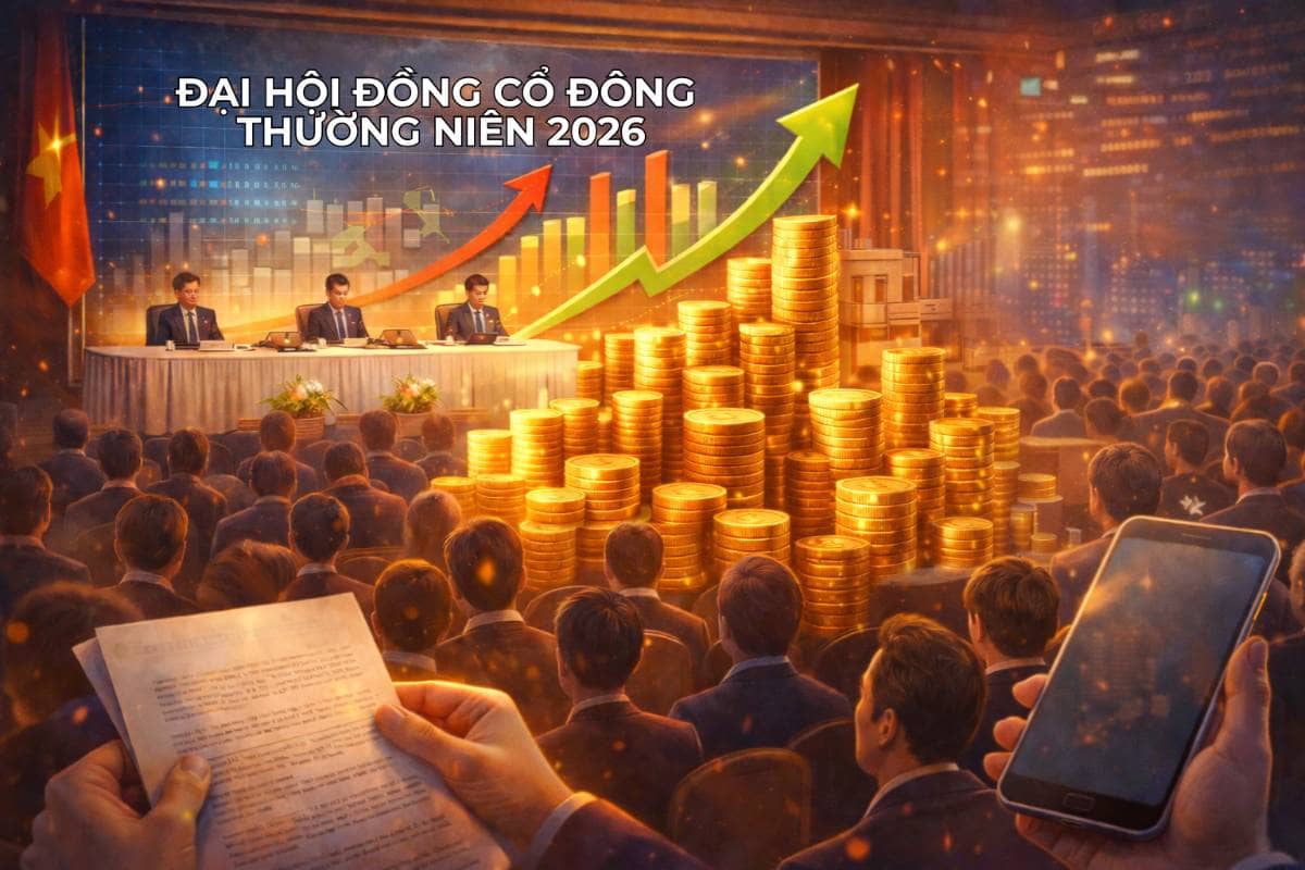 Mùa ĐHCĐ 04/2026: Nhà đầu tư đang kỳ vọng sai thời điểm? Cơ hội thật sự nằm sau đại hội