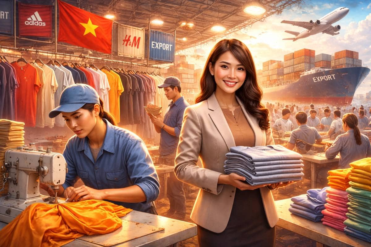 Dệt may Việt Nam lập kỷ lục 46 tỷ USD – Nhưng liệu “thời hoàng kim” đã qua?