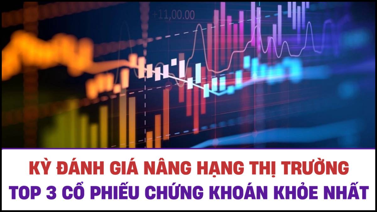 TOP 3 cổ phiếu Chứng khoán khỏe nhất