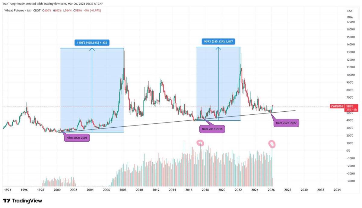 Chiến sự Trung Đông và làn sóng tăng giá lúa mì