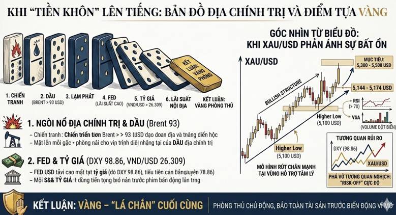 Khi "Tiền Khôn" Lên Tiếng: Bản Đồ Địa Chính Trị Và Điểm Tựa Vàng