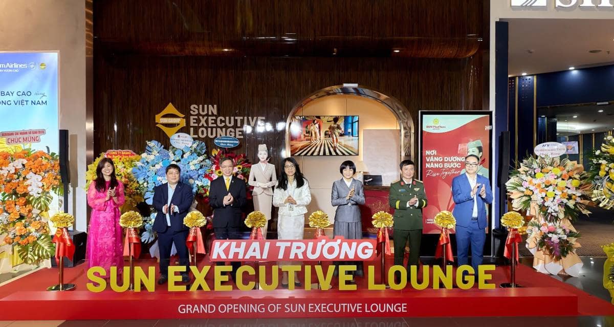 Sun PhuQuoc Airways khai trương Sun Executive Lounge đầu tiên tại sân bay Nội Bài