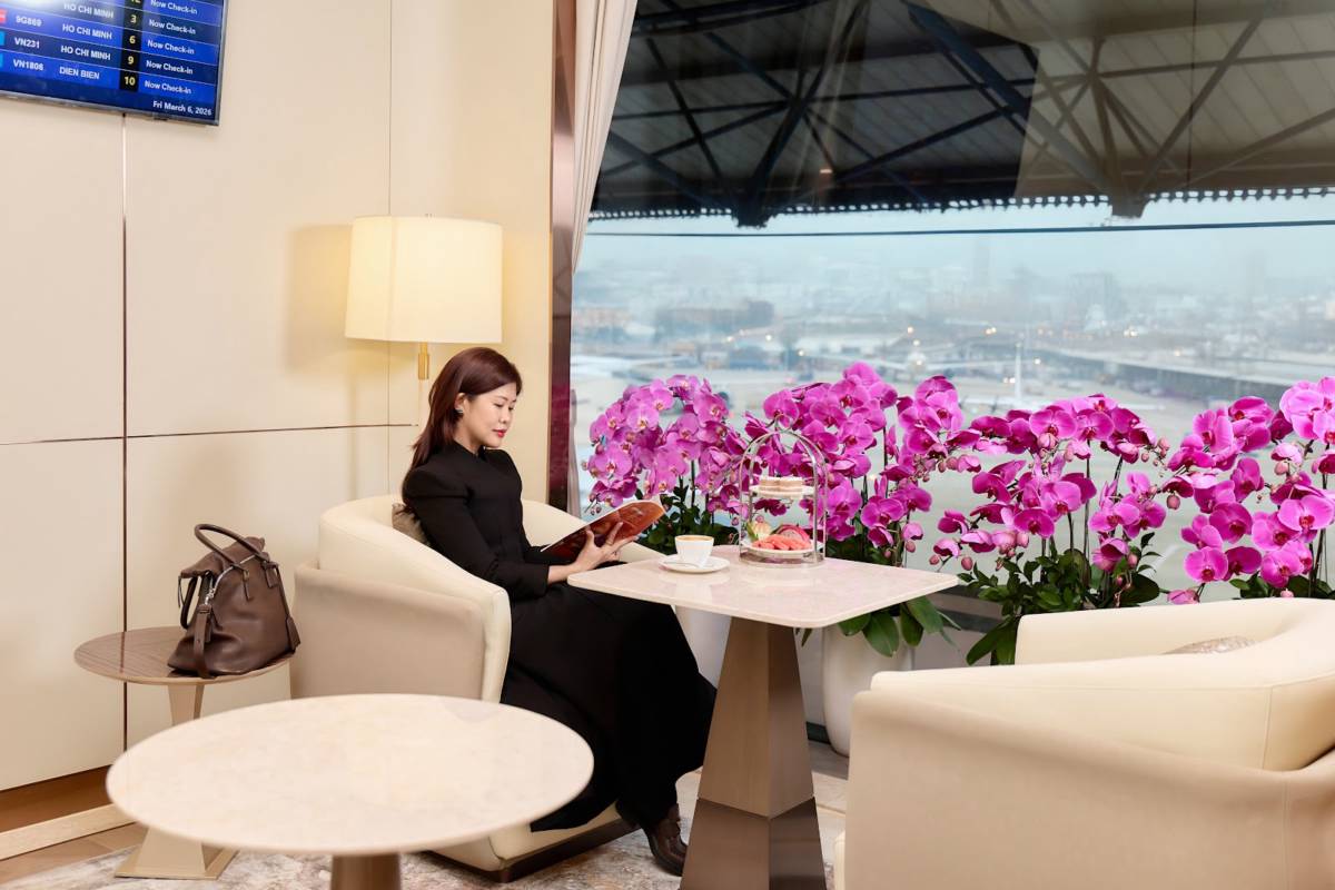 Sun PhuQuoc Airways khai trương Sun Executive Lounge đầu tiên tại sân bay Nội Bài