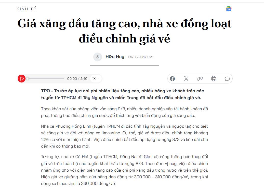 Khi chiến sự Trung Đông không còn là câu chuyện xa xôi