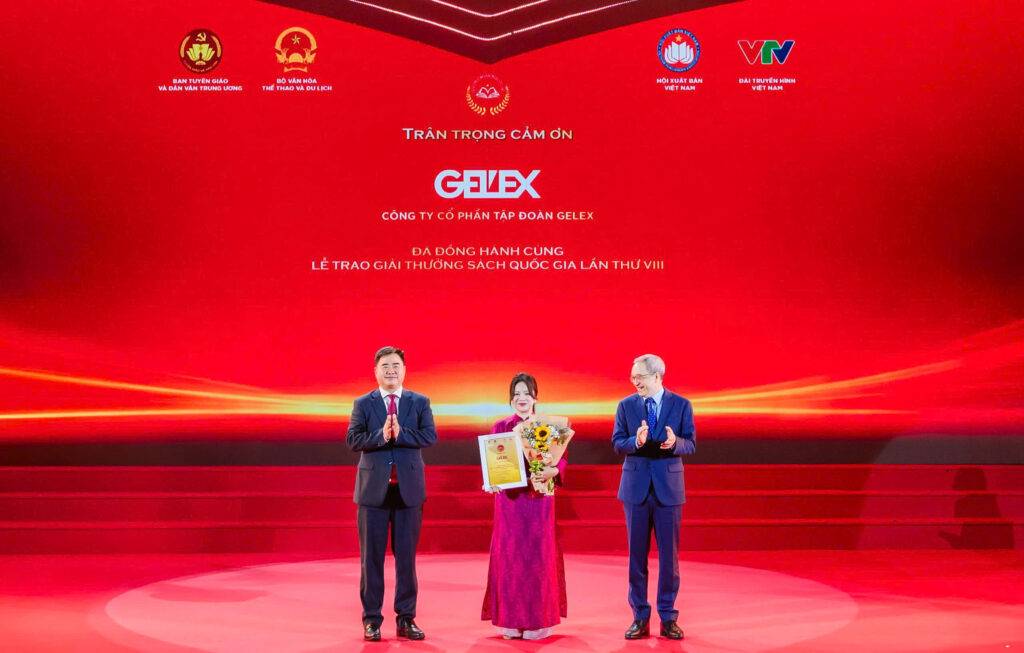 GELEX đồng hành cùng Giải thưởng Sách Quốc gia lần thứ VIII