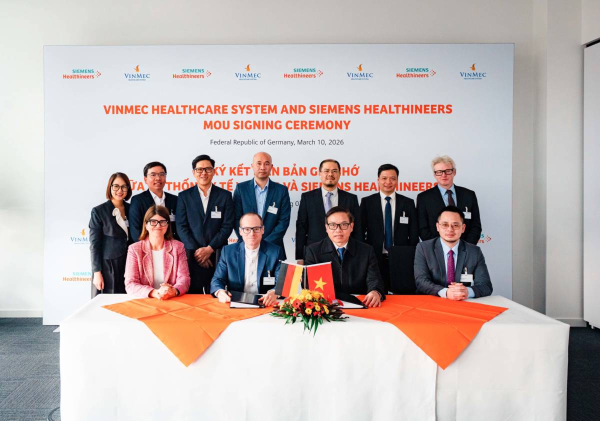 Siemens Healthineers và Vinmec hợp tác thúc đẩy đổi mới công nghệ y tế tại Việt Nam