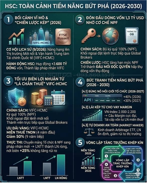 HSC & Tầm nhìn 5 năm - Bước chuyển mình ngoạn mục