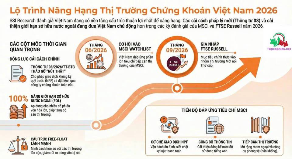 Đánh Giá Kỳ Lên Hạng Của FTSE Russell Tuần Tới: Động Lực Thúc Đẩy Dòng Vốn Tỷ USD Và Chiến Lược Đón Đầu