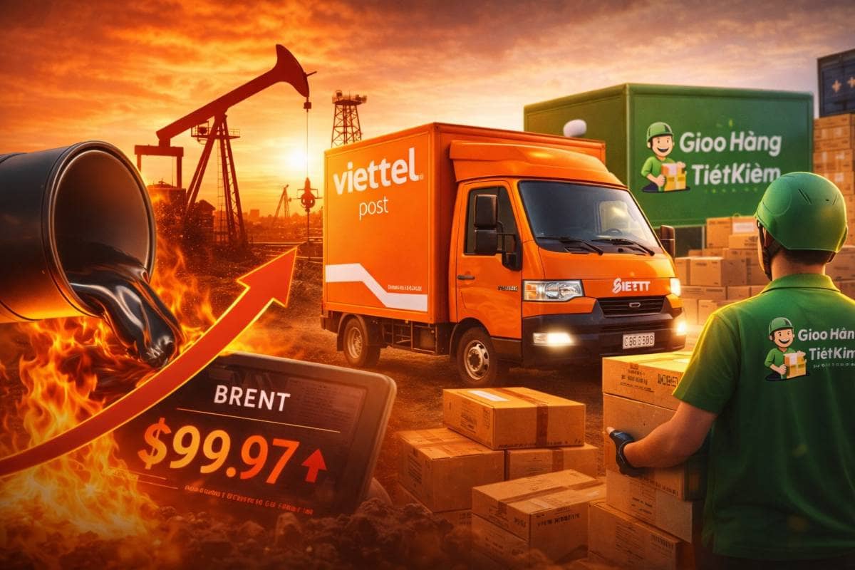 Giá dầu tăng vì chiến sự trung đông: Viettel Post và giao hàng tiết kiệm buộc phải tăng cước - cú sốc chi phí bắt đầu lan ra toàn nền kinh tế?