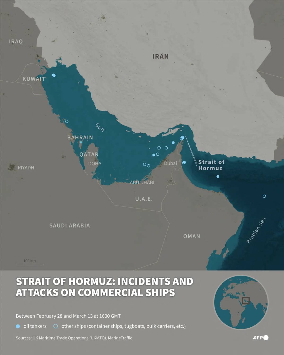 Eo biển Hormuz vẫn mở, nhưng không dành cho tàu Mỹ và Israel