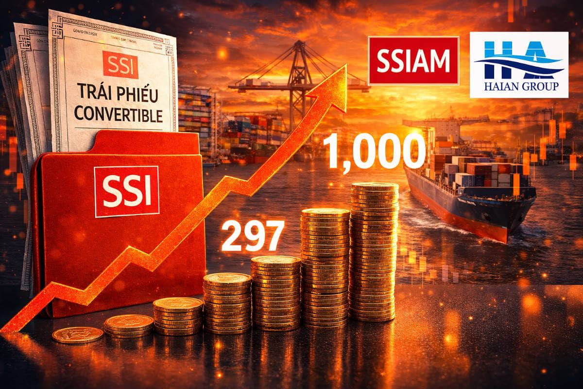 297 tỷ hóa 1.000 tỷ: Nước cờ trái phiếu của SSIAM với HAH tạo “siêu lợi nhuận”?
